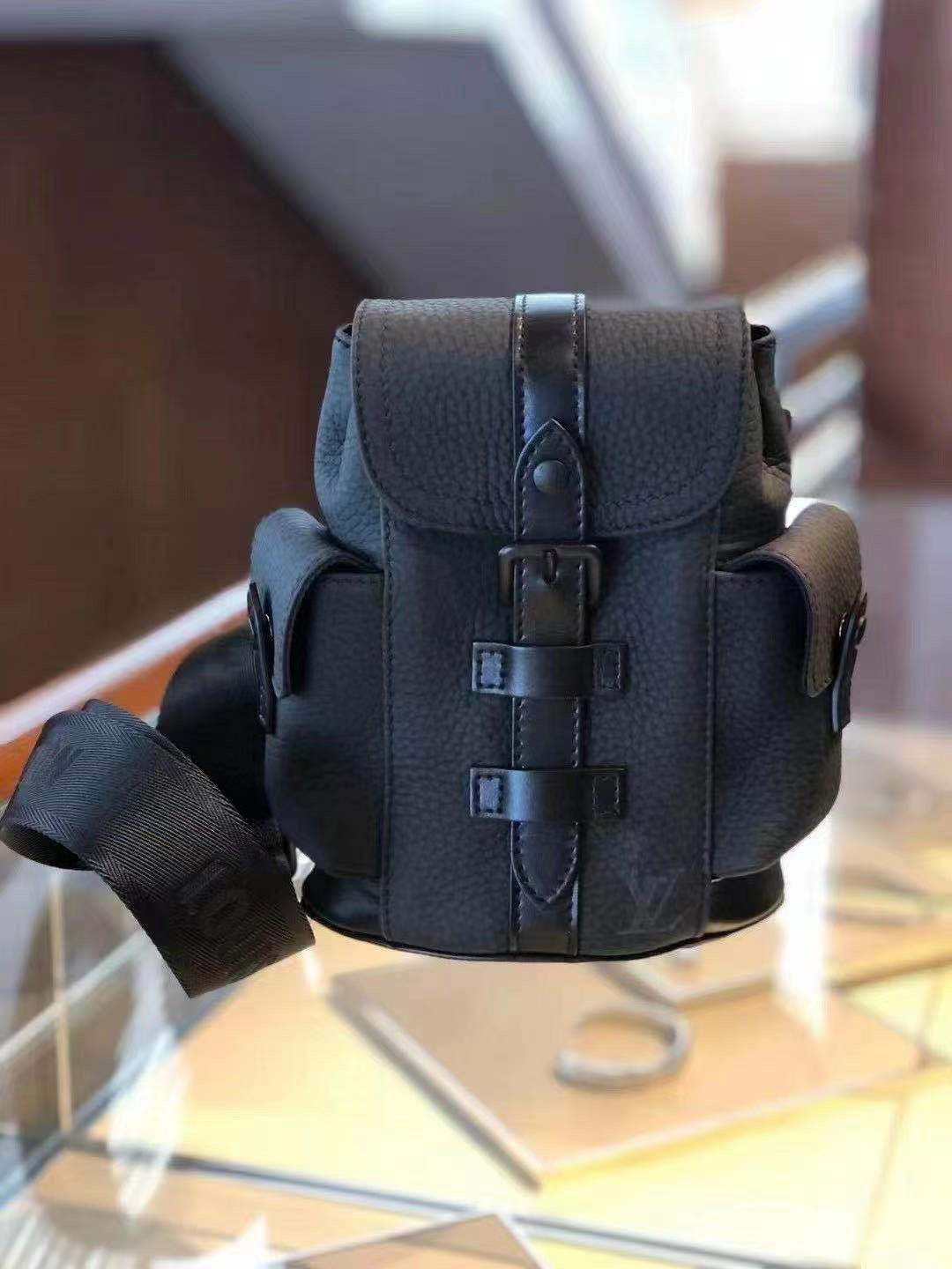 LV Backpack (Nano Christopher - Black)