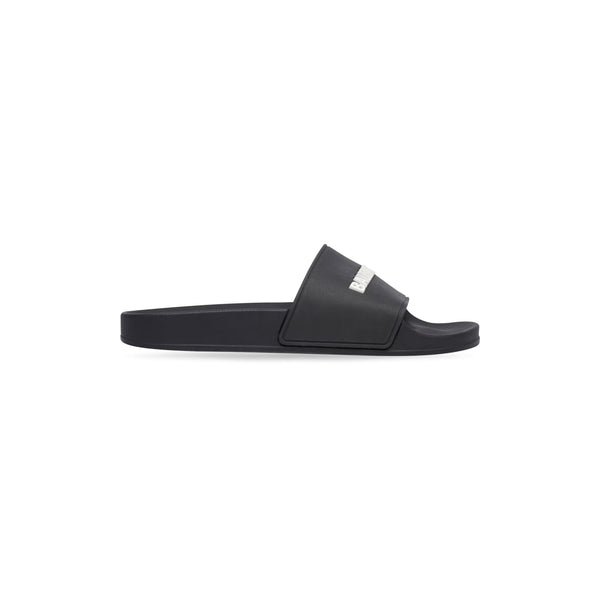 Balenciaga Pool Slides - Black
