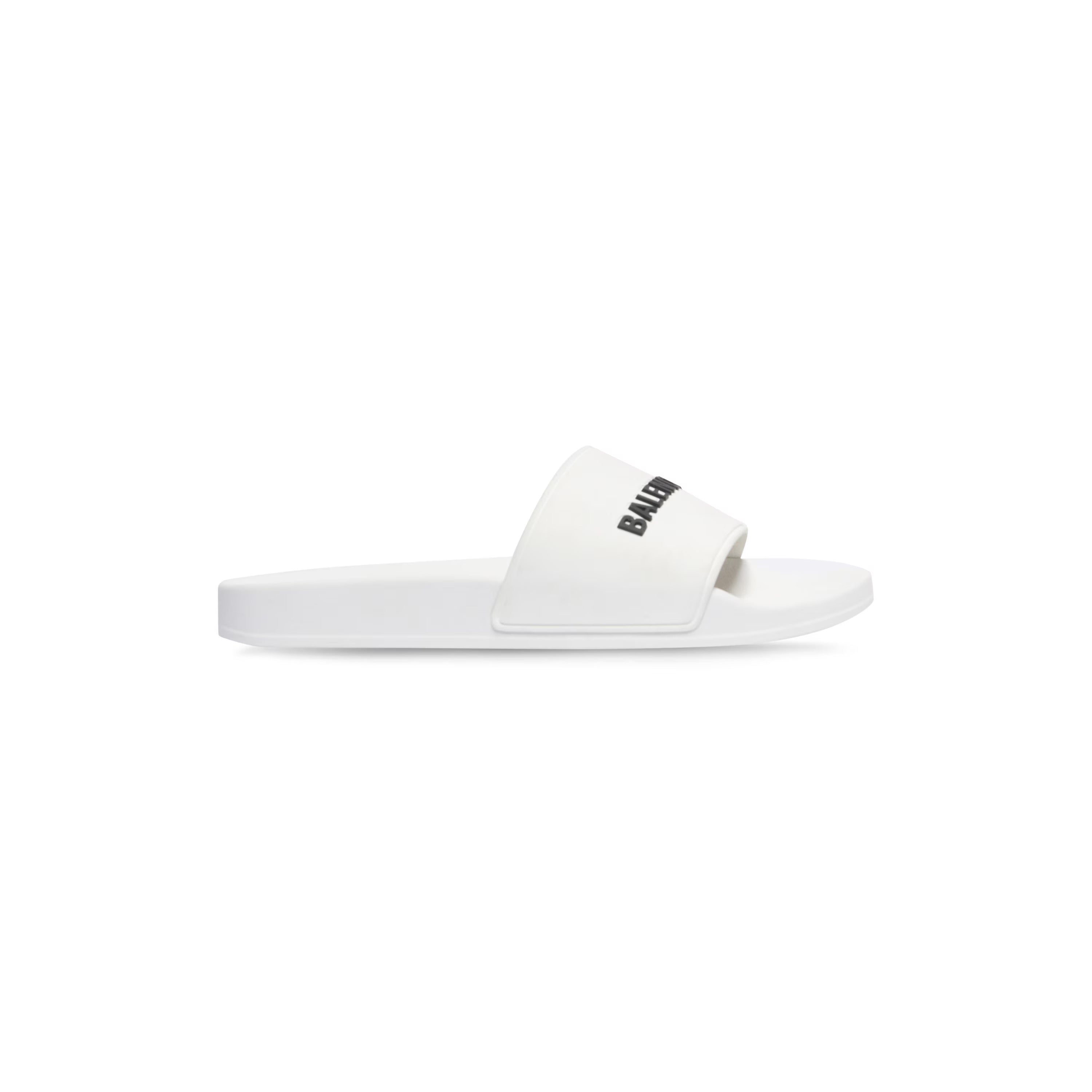 Balenciaga Pool Slides - White