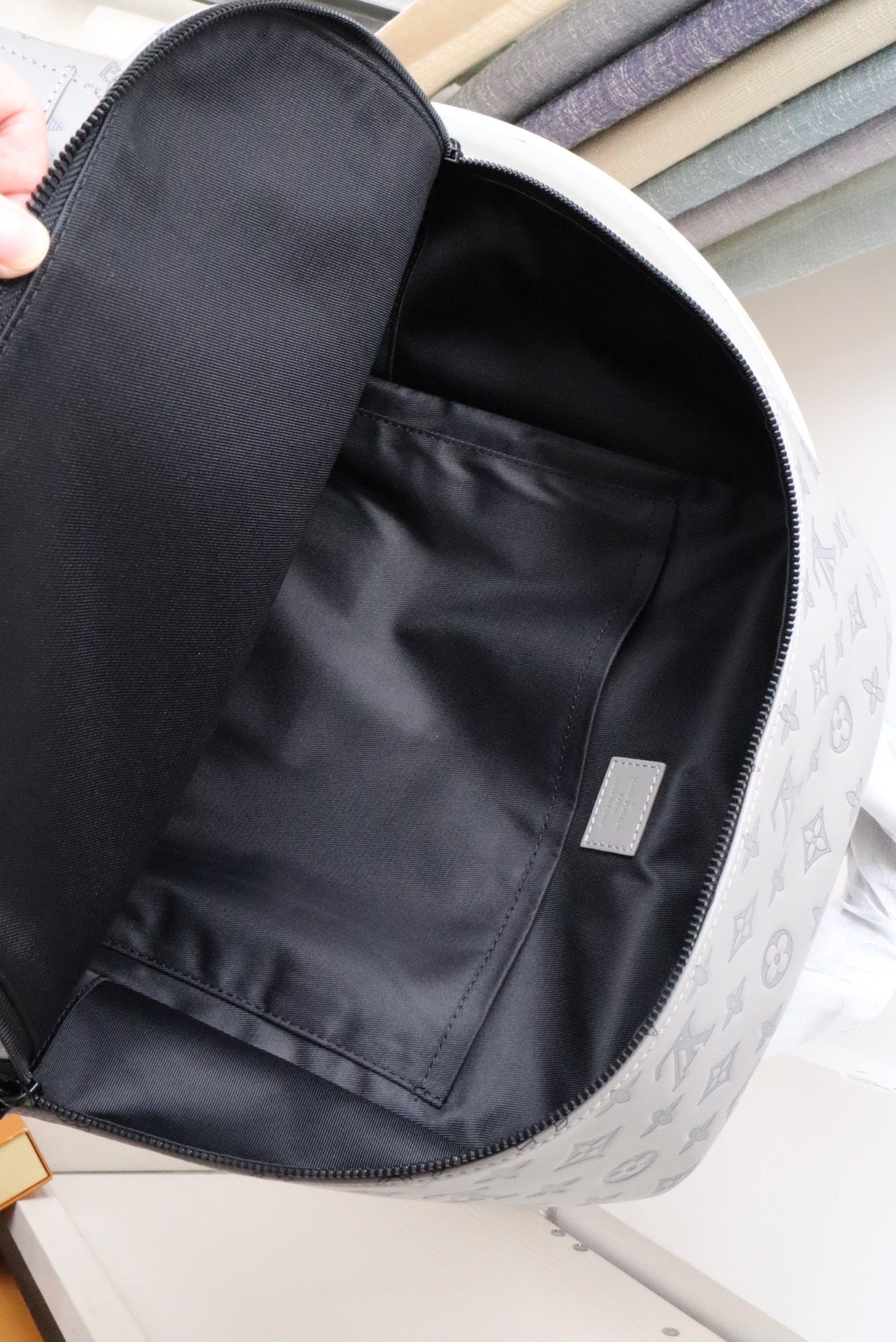 LV Backpack (Racer - Grey)