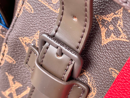 LV Backpack (Christopher MM - Brown Striped)