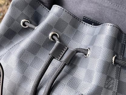 LV Backpack (Christopher MM - Black)