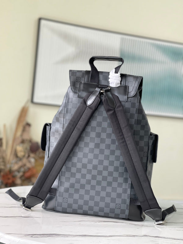 LV Backpack (Christopher MM - Black)