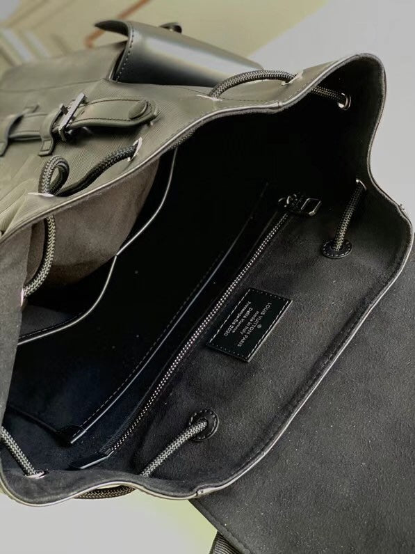 LV Backpack (Christopher PM - Black Supreme)