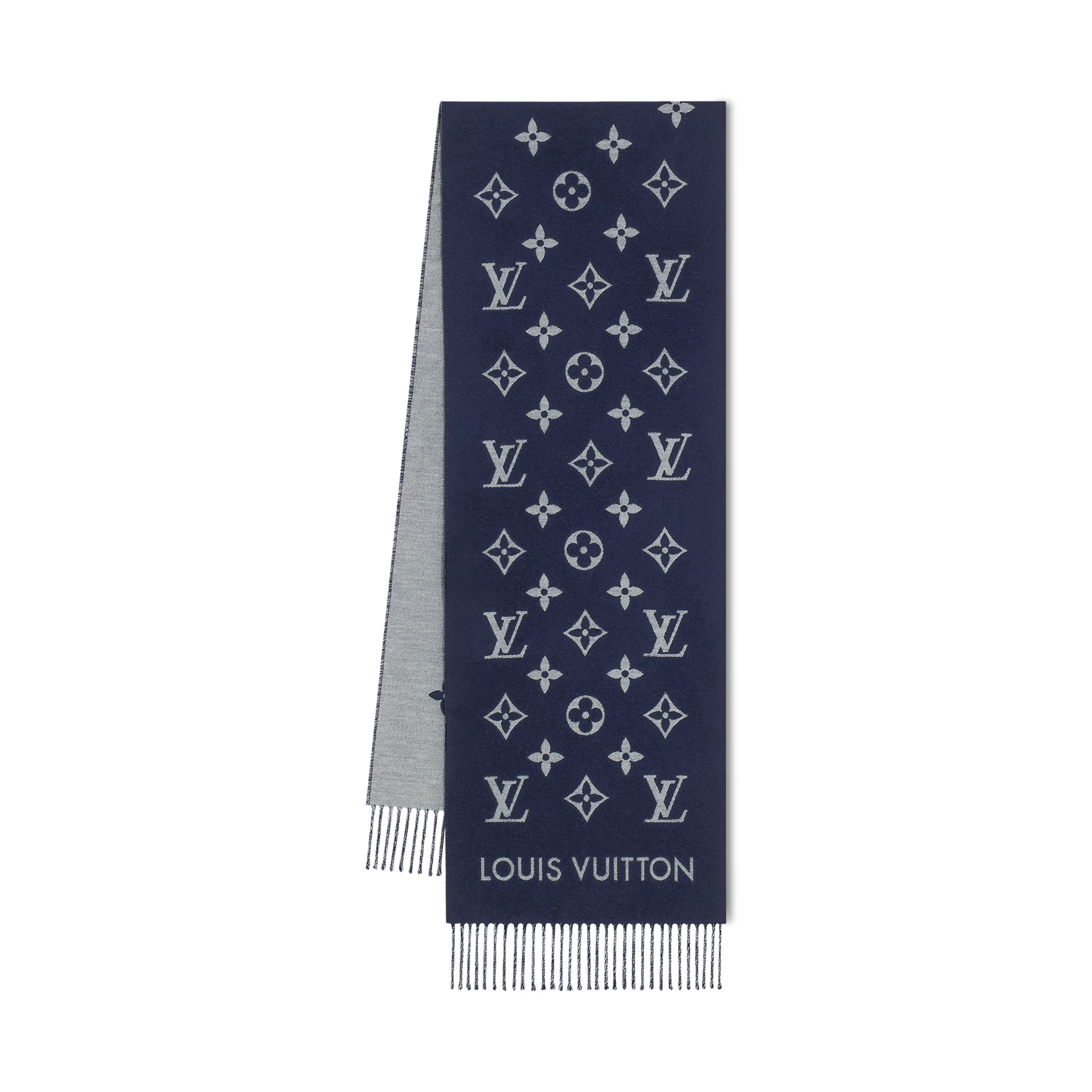 LV Scarf (All About Monogram - Blue)