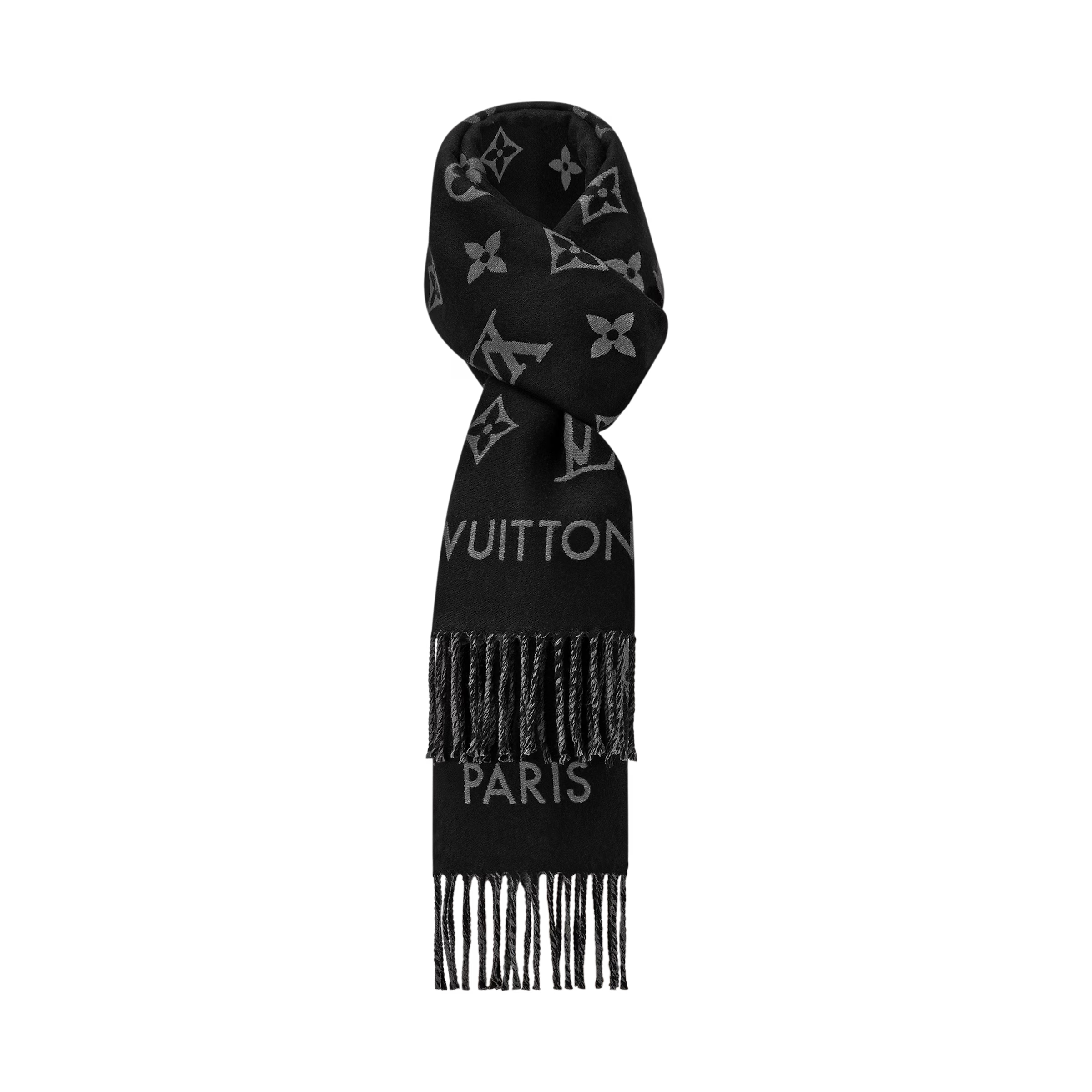 LV Scarf (All About Monogram - Black)