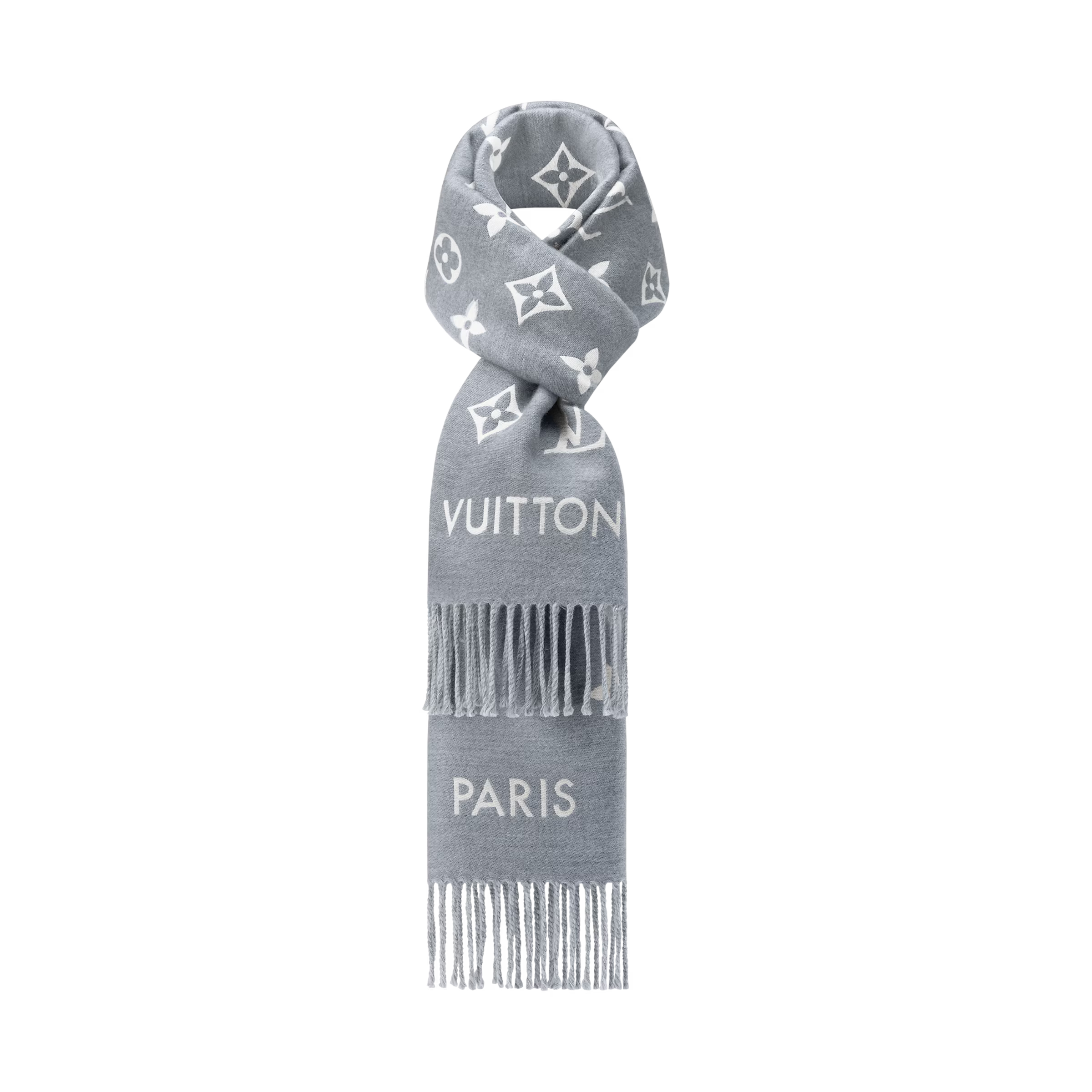 LV Scarf (All About Monogram - Grey)