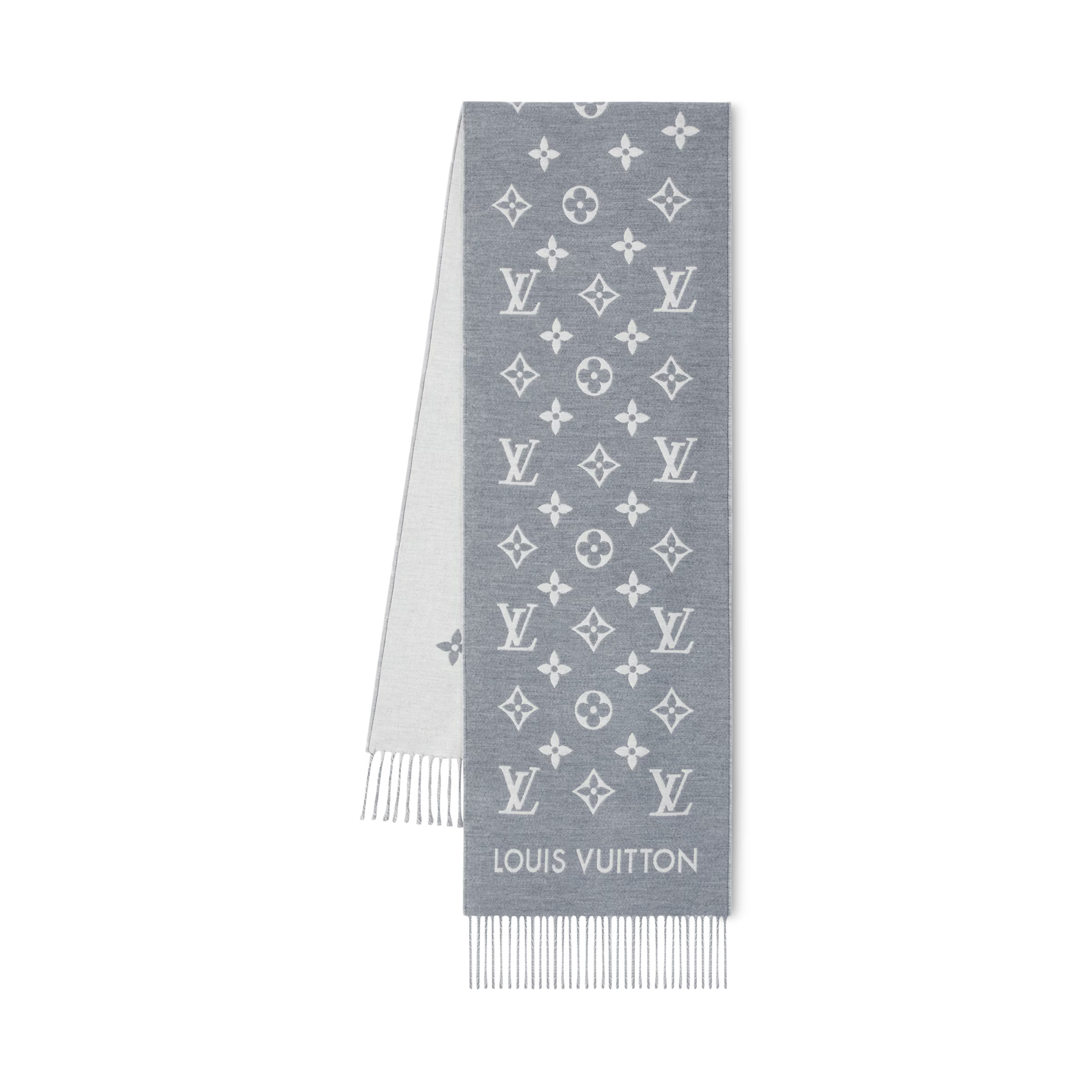 LV Scarf (All About Monogram - Grey)