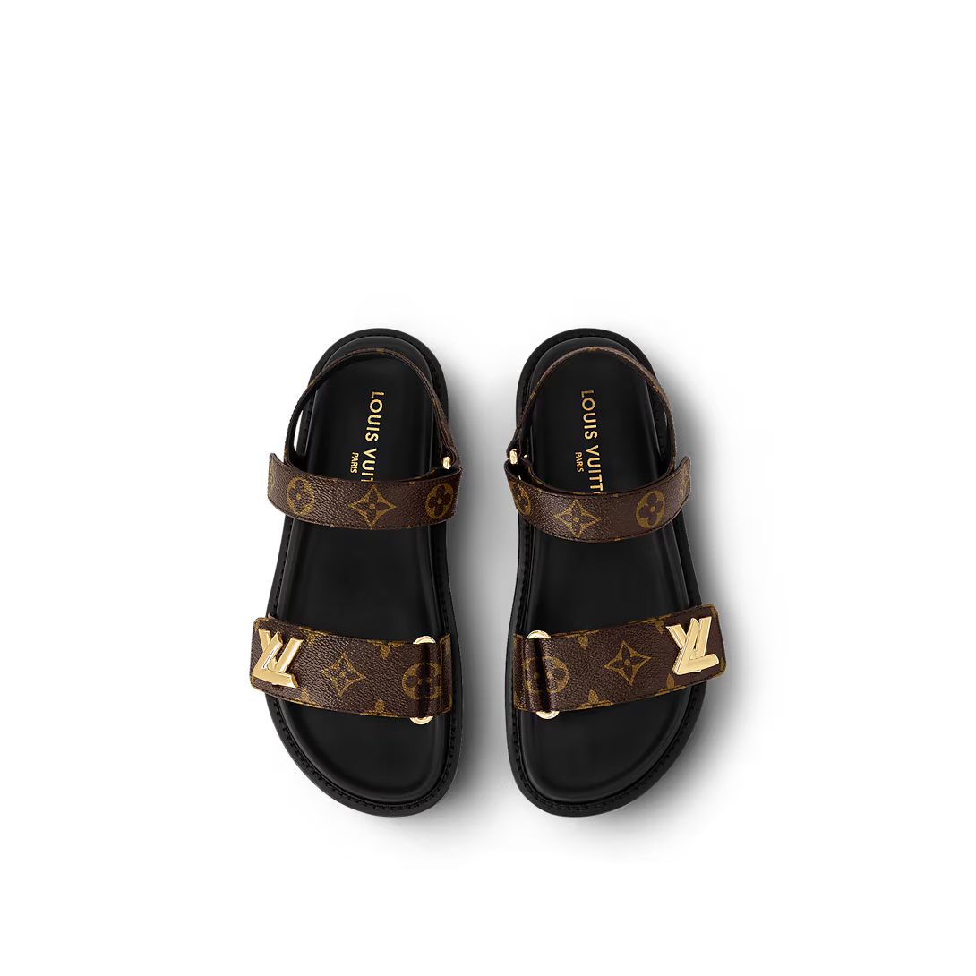 LV Sunset Flat Comfort Sandal