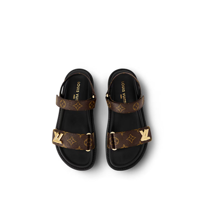 LV Sunset Flat Comfort Sandal