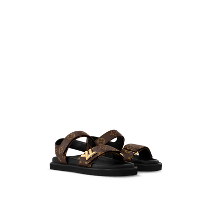 LV Sunset Flat Comfort Sandal