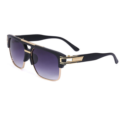 IL - Luxury Sunglasses for Men With Frame Mirror Gradient Clear Lens - Anti-Blue Light Protection